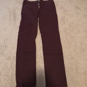 American Eagle Red Jeans